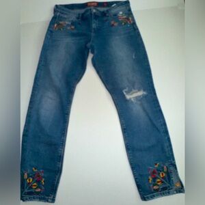 Women’s Lucky Brand Embroidered Jeans